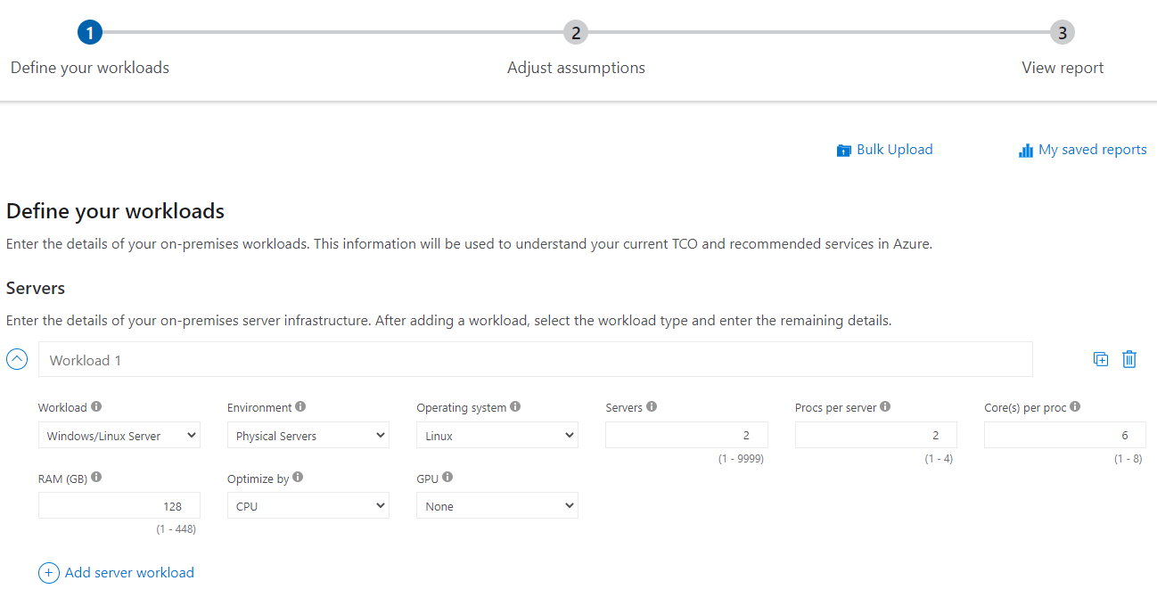 TCO calculator